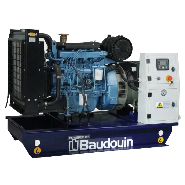 دیزل ژنراتور بادوین ۲۵ کاوا مدل 4M06G25/5  کوپله شده با ژنراتور استمفورد چینی