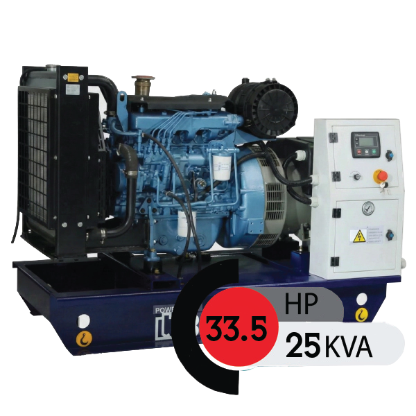 دیزل ژنراتور بادوین ۲۵ کاوا مدل 4M06G25/5  کوپله شده با ژنراتور استمفورد