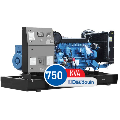 دیزل ژنراتور بادوین ۷۵۰ کاوا مدل 6M33G750/5 کوپله شده با ژنراتور استمفورد