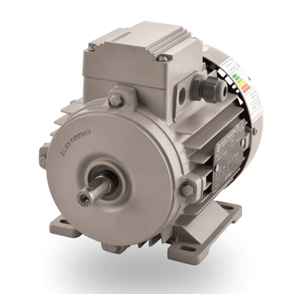 الکتروموتور الکتروژن 1.3 اسب 0.25 کیلووات سه فاز بدنه آلومینیوم B3 چهار قطب