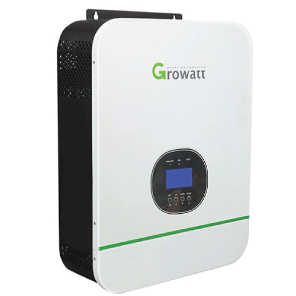 سانورتر GROWATT با توان 2 کیلووات 24 ولت 50 آمپر MPPT مدل SPF2000TLHVM