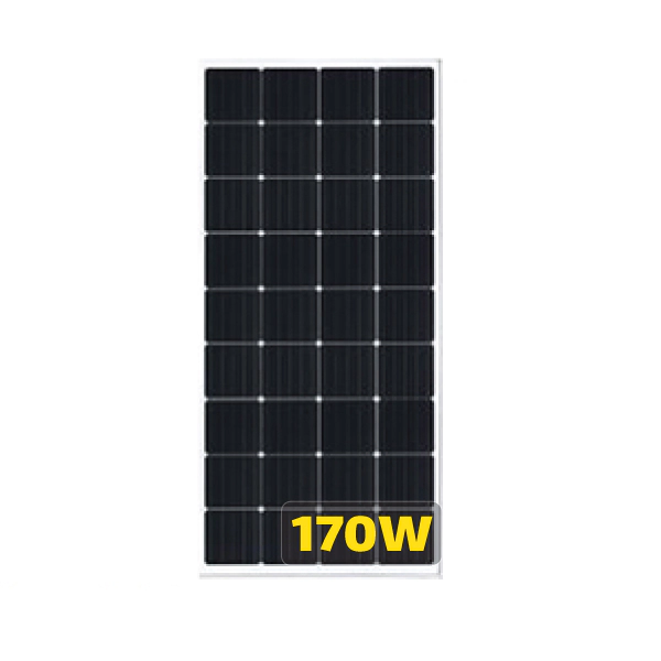 پنل خورشیدی Restar با توان 170 وات مدل RT170M مونوکریستال