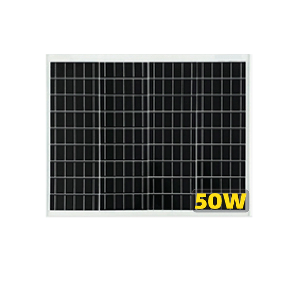 پنل خورشیدی Restar با توان 50 وات مدل RT050M مونوکریستال