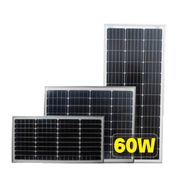 پنل خورشیدی Restar با توان 60 وات مدل RT060P پلی کریستال