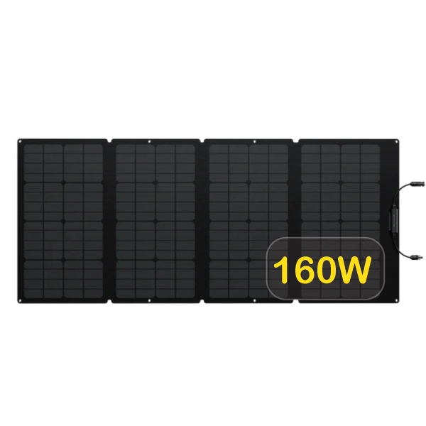 پنل خورشیدی EcoFlow با توان 160 وات مدل 160W Portable Solar Panel مونوکریستال