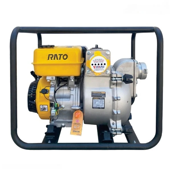 موتور پمپ بنزینی لجن‌کش راتو ۳ اینچ ۲۰ متری مدل RT80NB20-5.6Q هندلی