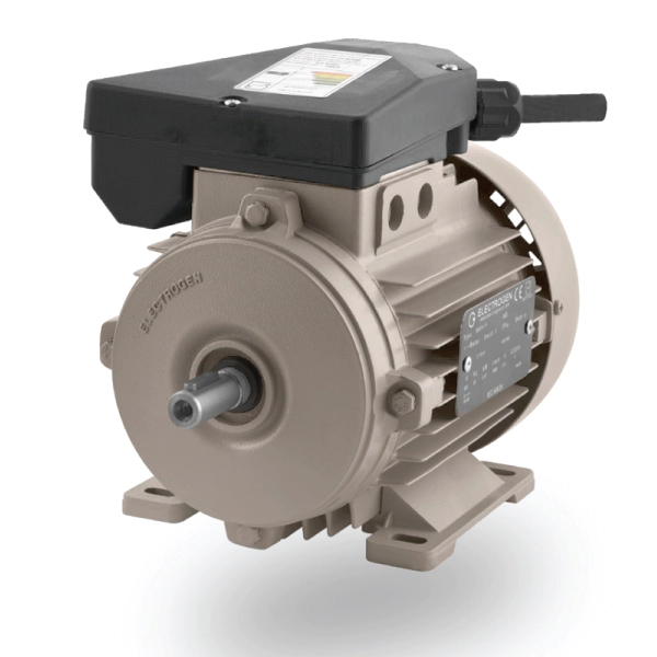 الکتروموتور الکتروژن 4 قطب 1.5 اسب 1.1 کیلووات B3 تک فاز