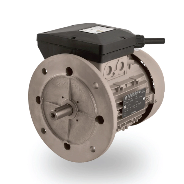 الکتروموتور الکتروژن 4 قطب 1.5 اسب 1.1 کیلووات B5 تک فاز