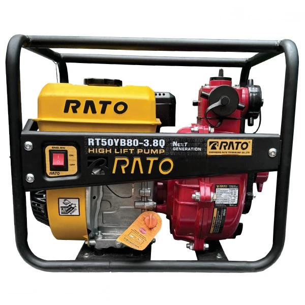 موتور پمپ بنزینی راتو ۲ اینچ ۸۰ متری مدل RT50YB80-3.8Q هندلی