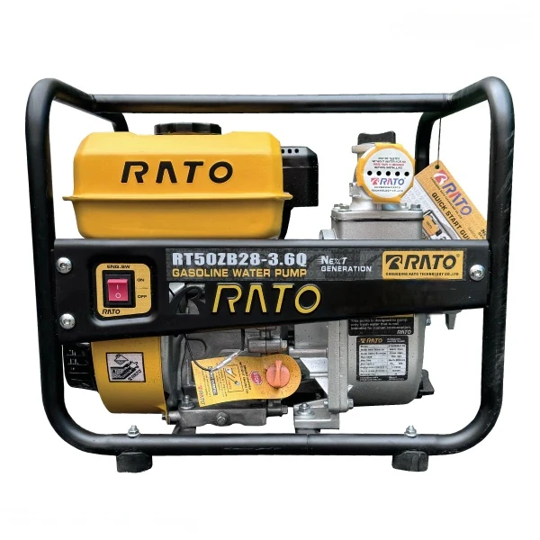 موتور پمپ بنزینی راتو ۲ اینچ ۲۸ متری مدل RT50ZB28-3.6Q هندلی