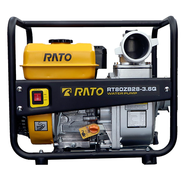 موتور پمپ بنزینی راتو ۳ اینچ ۲۸ متری مدل RT80ZB28-3.6Q هندلی