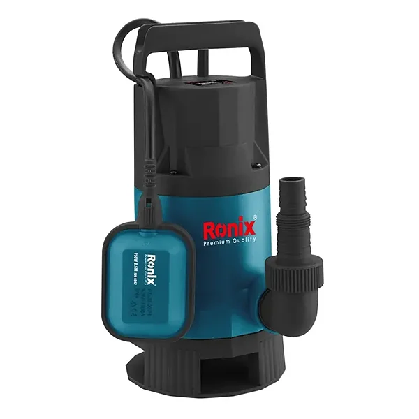 لجن‌کش رونیکس 8.5 متری 1 اسب بخار مدل RH-4042 تک فاز فلوتردار پلاستیکی