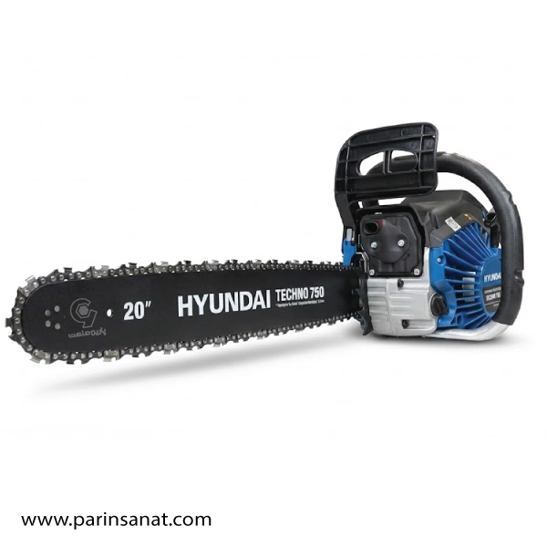 اره موتوری بنزینی هیوندای 50 سانتی‌متری مدل TECHNO750