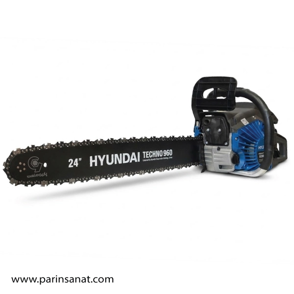 اره موتوری بنزینی هیوندای 60 سانتی‌متری مدل TECHNO960