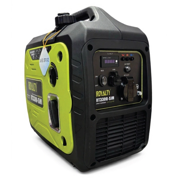 موتور برق بنزینی رویالتی 2.5 کیلووات مدل RT3300-SiM اینورتری سایلنت با تکنولوژی ژاپن