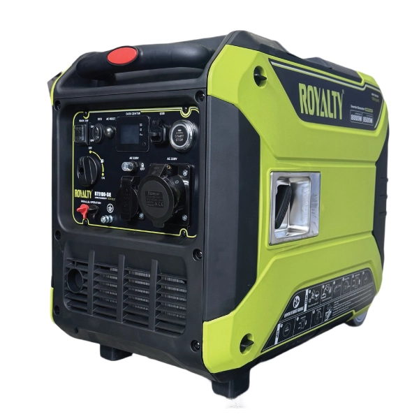 موتور برق بنزینی رویالتی 6.5 کیلووات مدل RT9100-SiE اینورتری سایلنت با تکنولوژی ژاپن