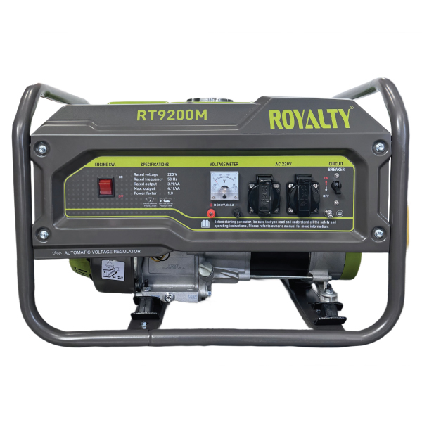 موتور برق بنزینی رویالتی ۴.۱ کیلووات مدل RT9200M با تکنولوژی ژاپن