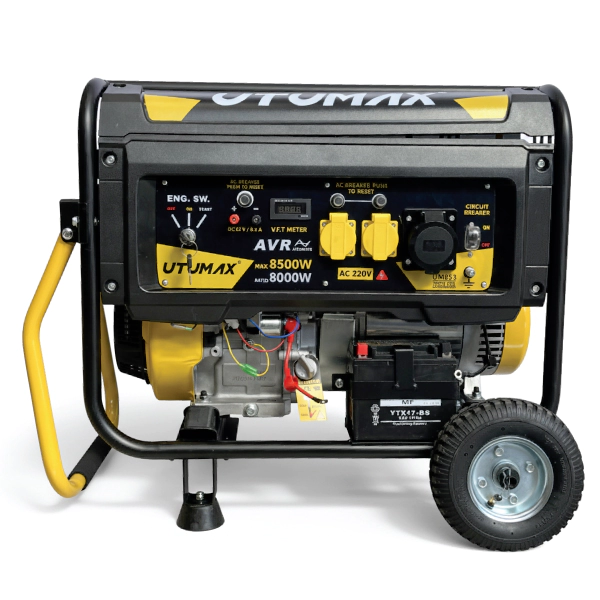 موتور برق سه گانه سوز اتومکس ۸.۵ کیلووات مدل UM853 تک فاز