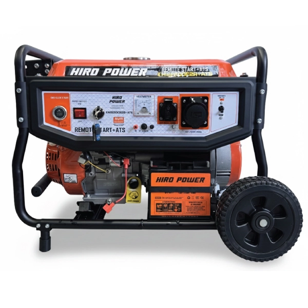 موتور برق بنزینی هیرو پاور ۱۰.۵ کیلووات مدل KM22500E2R ریموت‌دار