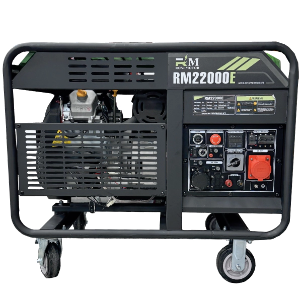 موتور برق بنزینی رونی ۱۷ کیلووات مدل RM22000E ریموت‌دار