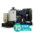 دیزل ژنراتور یوچای 70 کاوا مدل YC4D90Z-D21