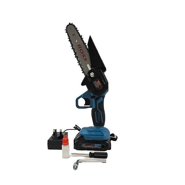 اره شارژی زنجیری باس 15 سانتی‌متری مدل 15cm-dual-battery