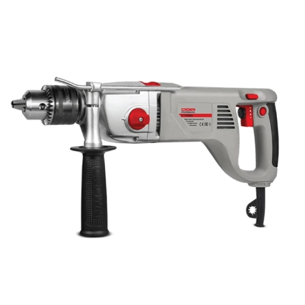 دریل گیربکسی کرون دو سرعته 16 میلی‌متری 1200 وات مدل CT10120 آچاری