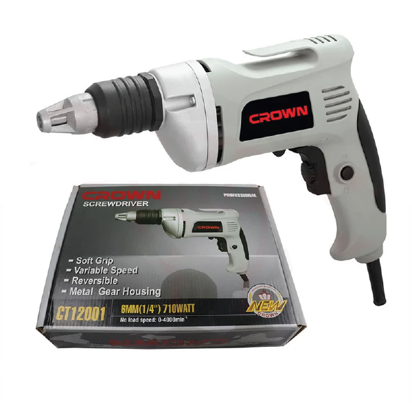 پیچ گوشتی برقی کرون 710 وات مدل CT12001