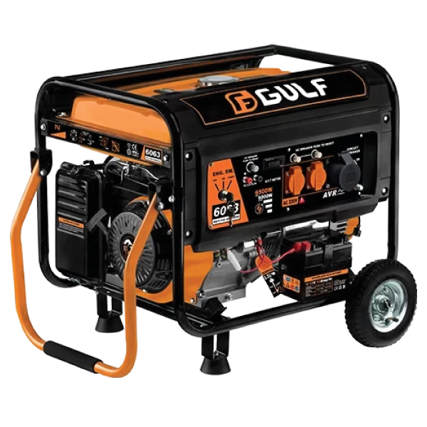 موتور برق سه‌ گانه سوز گالف 6.5 کیلووات مدل 6063 تک فاز