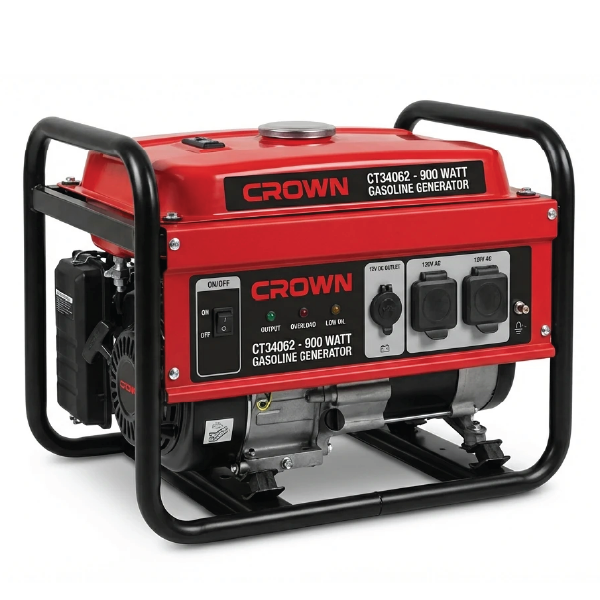 موتور برق بنزینی کرون 0.9 کیلووات مدل ct34062 هندلی تک فاز