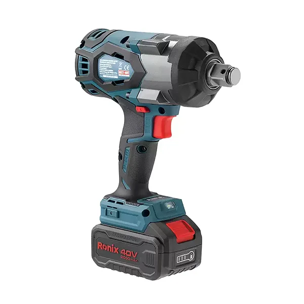 کیت بکس شارژی براشلس 40 ولت 3/4 اینچ رونیکس مدل 892740V گشتاور