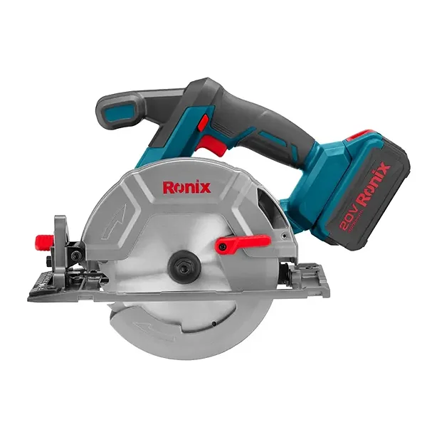 کیت اره گردبر شارژی براشلس 20 ولت رونیکس تیغه 165 میلی متر مدل 8902K