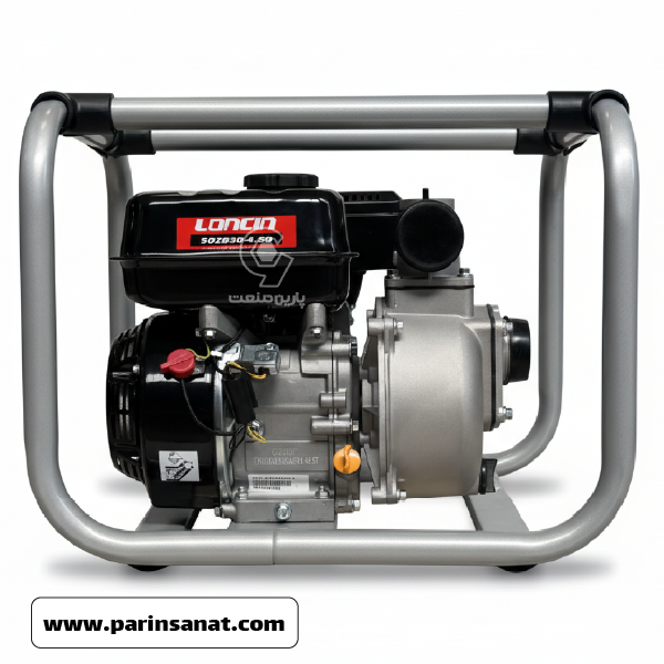موتور پمپ بنزینی لانسین 2 اینچ 30 متری مدل LC50ZB30-4.5Q هندلی