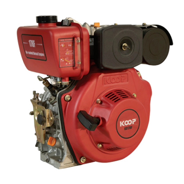 موتور تک دیزلی کوپ 7 اسب بخار مدل KD178FS هندلی