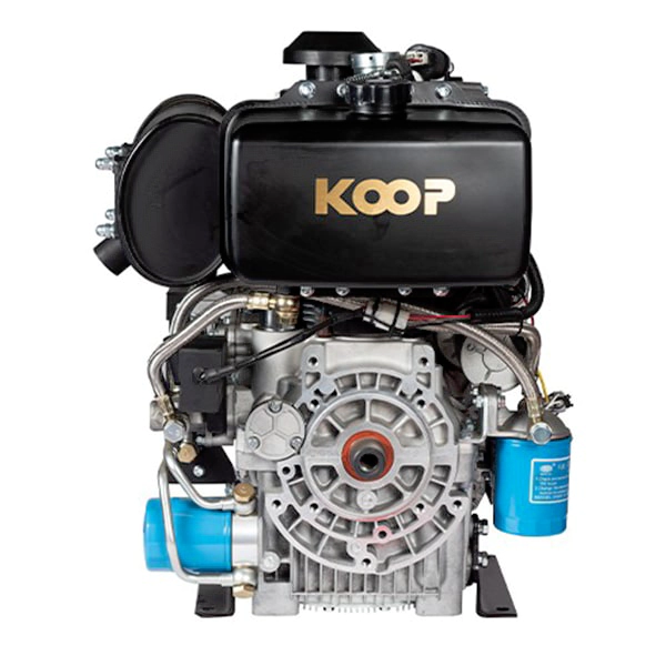 موتور تک دیزلی کوپ 23 اسب بخار مدل KD292F استارتی دو سیلندر