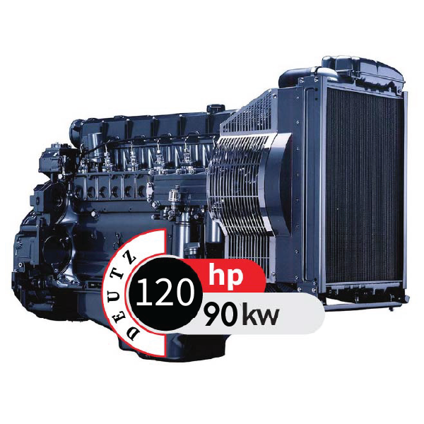 موتور دیزل دویتس 120 اسب بخار مدل BF4M2012C-G2