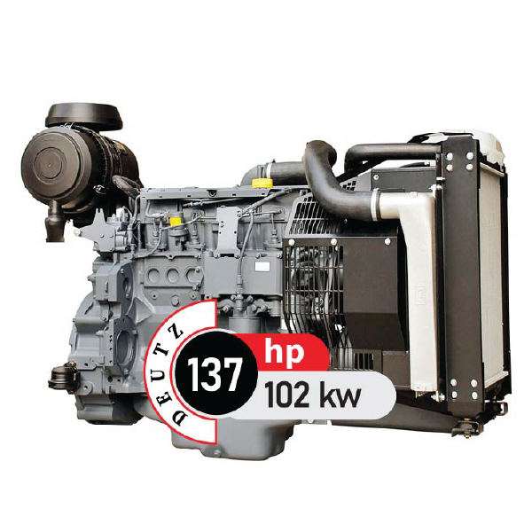 موتور دیزل دویتس 137 اسب بخار مدل BF4M1013EC