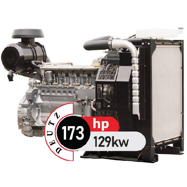 موتور دیزل دویتس 173 اسب بخار مدل BF4M1013FC