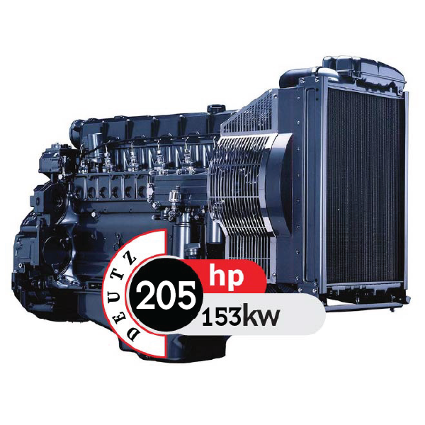 موتور دیزل دویتس 205 اسب بخار مدل BF6M1013EC-G2