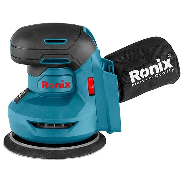 سنباده لرزان شارژی اوربیتال ۲۰ ولت رونیکس ۱۲۰۰۰ دور مدل 8610