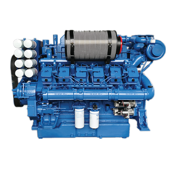 موتور دیزل یوچای 500 اسب بخار مدل YC6M J500L-D21