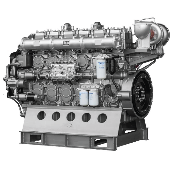 موتور دیزل یوچای 1520 اسب بخار مدل YC6C1520-D31