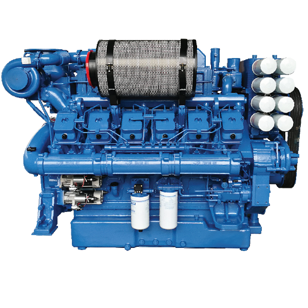 موتور دیزل یوچای 1673 اسب بخار مدل YC12VTD1680-D30