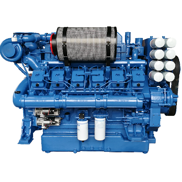 موتور دیزل یوچای 1830 اسب بخار مدل YC12VTD1830-D30