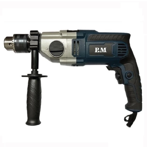 دریل چکشی گیربکسی پی ام 16 میلی‌متری 1100 وات مدل E15 برقی دو سرعته