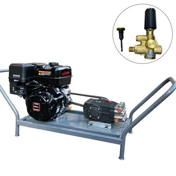 کارواش سیار بنزینی اینترپمپ ایتالیا مدل WS201 با موتور لانسین استارتی LC192FD