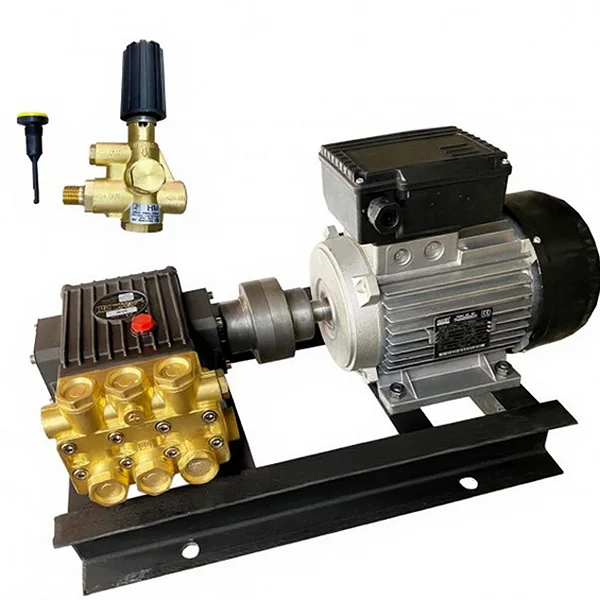 کارواش صنعتی تک فاز اینترپمپ ۱۰۰ بار ۱۱ لیتر در دقیقه W98