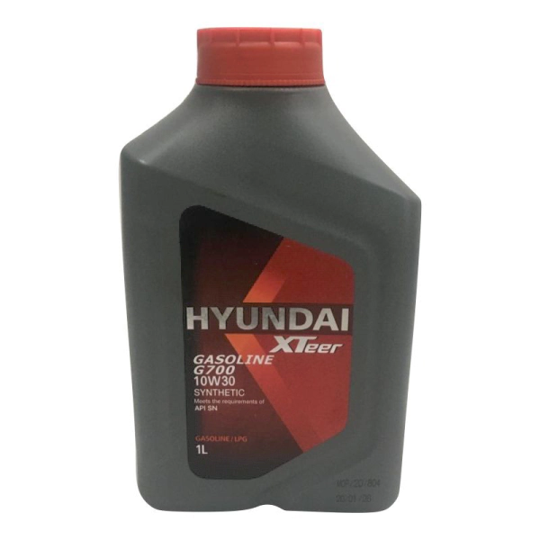روغن موتور هیوندای اکستیر ۱ لیتری مدل G700 10w30
