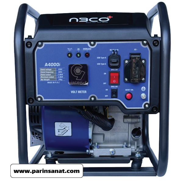 موتور برق بنزینی اینورتری آبکو 3 کیلووات 208 سی‌سی مدل A4000I