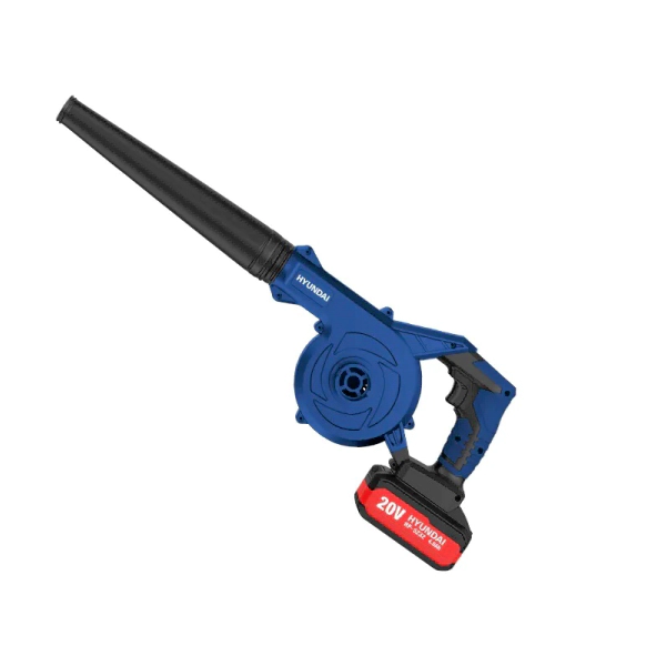 بلوور شارژی براشلس هیوندای 20 ولت مدل HP5232 دو باتری لیتیومی